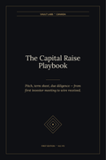 The Capital Raise Playbook