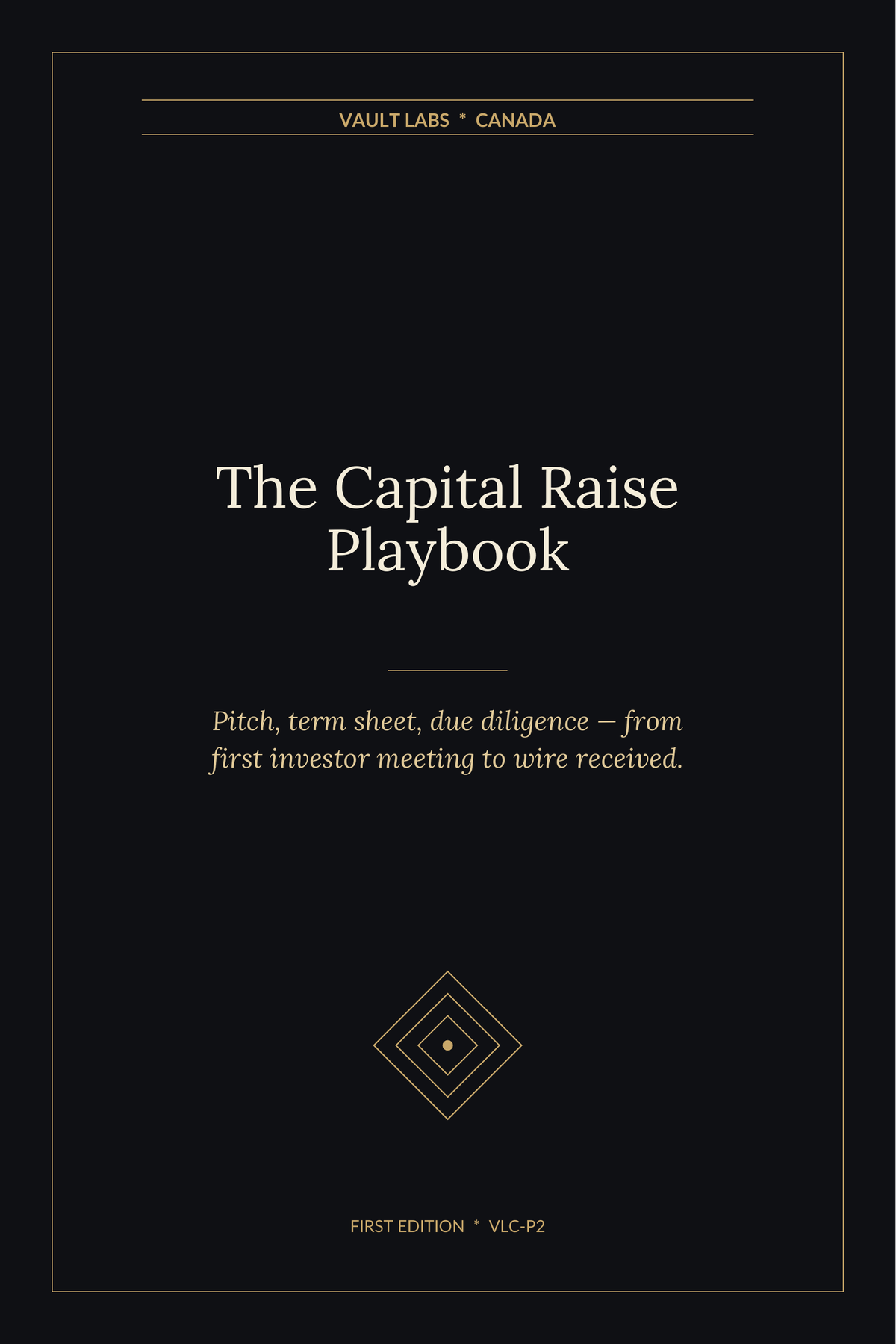 The Capital Raise Playbook