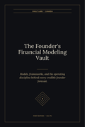 The Founder's Financial Modeling Vault