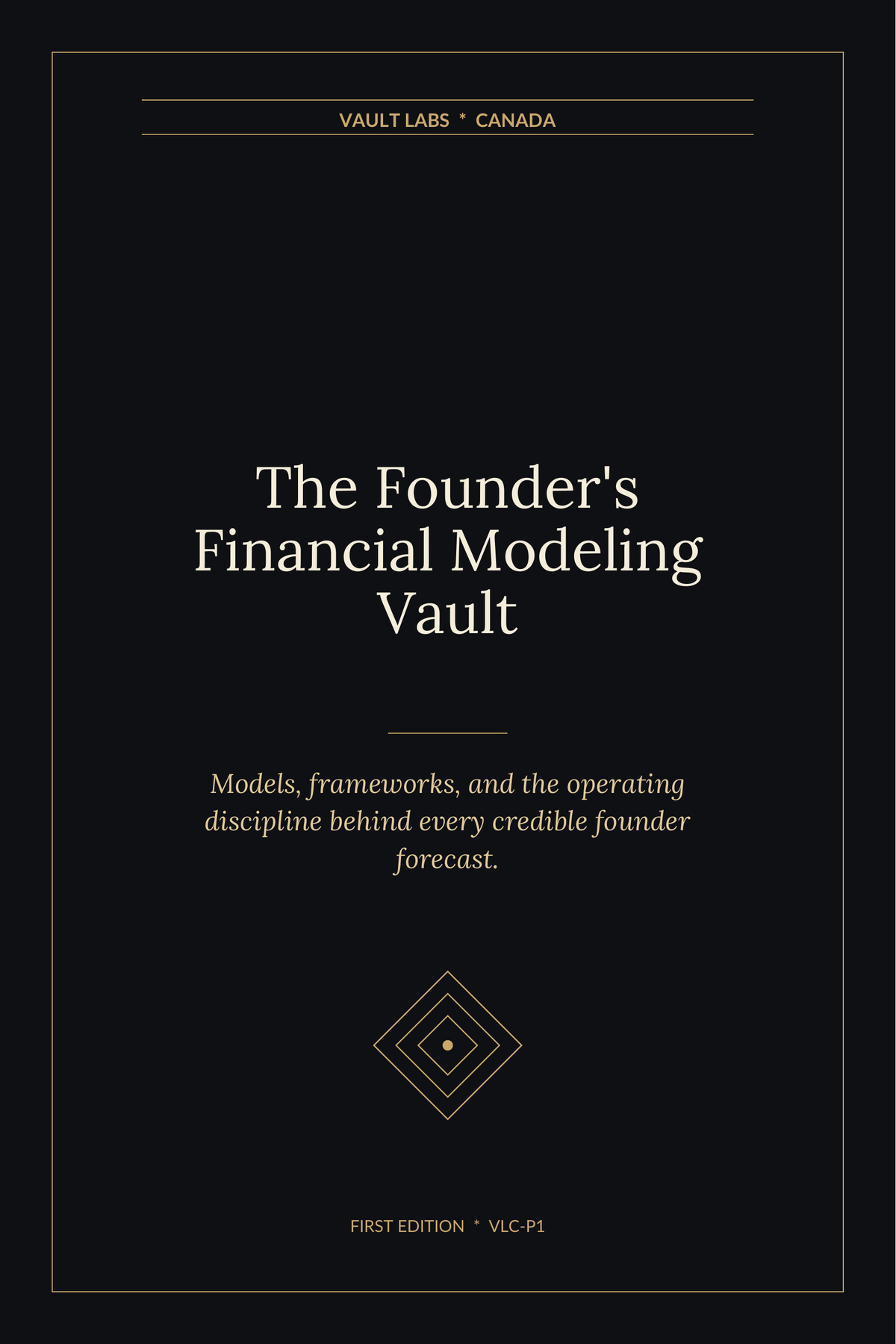 The Founder's Financial Modeling Vault