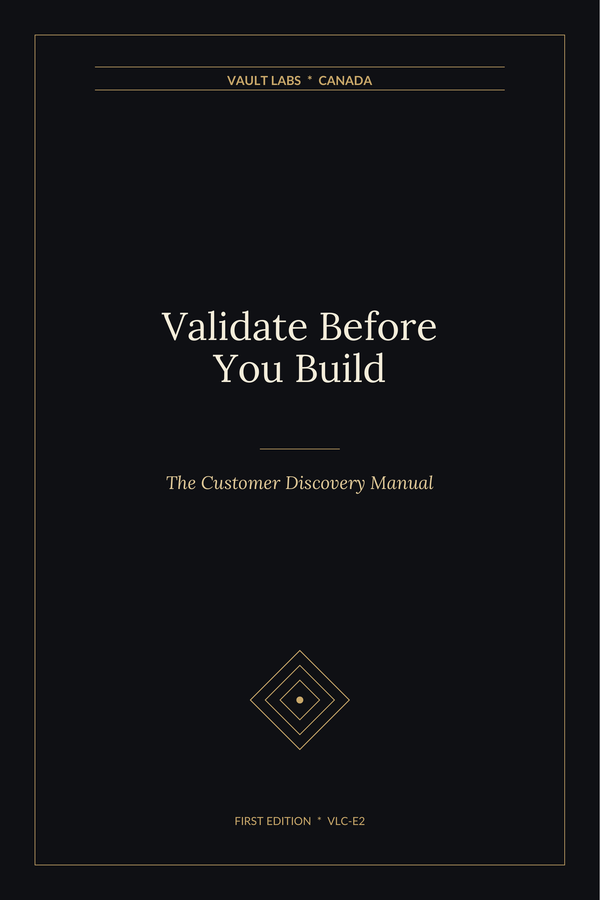Validate Before You Build