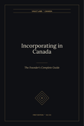 Incorporating in Canada